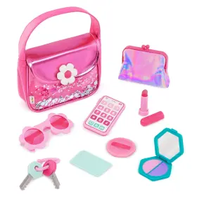 062243503113 Pink Purse Set With Phone Keys Card Makeup Toddler And Preschool Toys