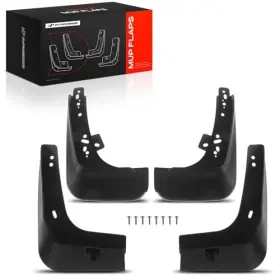 A-premium Apsg0184 A-premium Mud Flaps Compatible Hyundai Sonata 2011 2012 2013 2014 Sedan No 4