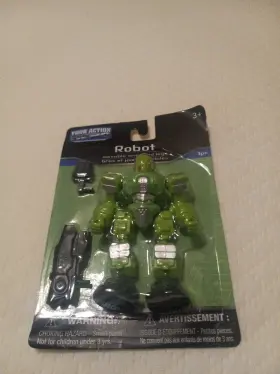 Action 195464159538 2 New-your Hero Inch Blue And Green Movable Arms/legs