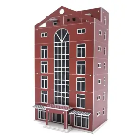 Nscale-he150 Atingshokb N Scale Building 1 150 Train Railway Modern City Shopping Mall Bui
