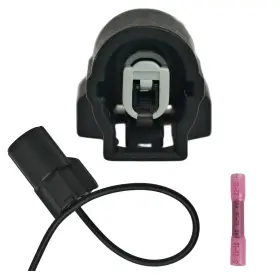 Ljq-107 Auostmo A/c Compressor Clutch Connector Pigtail 1-way 1-pin Compatible With Honda Accor