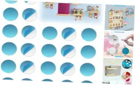 Metalplate-006 Bufferabc Self-adhesive Metal Plates For Tonie Figure 100pcs Strong Sticker Base 100 Pcs