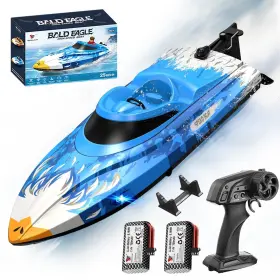 Hj822-hbyuk Cirmine Rc Boat 25km/h High Speed Waterproof Remote Control Water Cooling 2.4gh