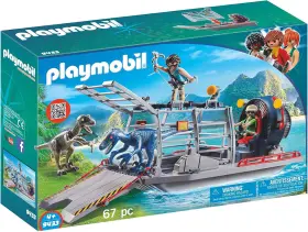10741 - Cranbury Enemy Airboat With Raptor Building Set