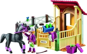 6934 - Cranbury Horse Stable With Araber Building Set