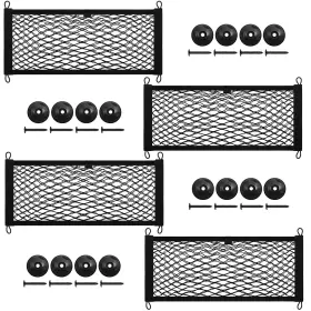 Wyu-06 Dedc 4 Pack Cargo Storage Net 23.6x9.8ftft Pocket Universal Acce