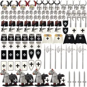 Dt003 Dr.tong Medieval Weapons Pack For Custom Mini Knight Figures Ancient Kingdom Military