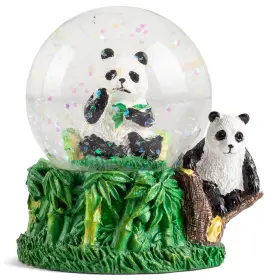 30090c Elanze Designs Bamboo Forest Panda Bear Black And White Leaves Trees Foliage