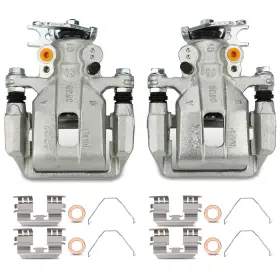 19-b3358 Fit4drive 19b3358 19b3359 Rear Left And Right Disc Brake Caliper Assembly With Bracket Fo