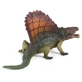 99888-1a Fromeasy Pyroraptor Dinosaur Action Figure 9.4in Collection Dino Toy With Movable Mou