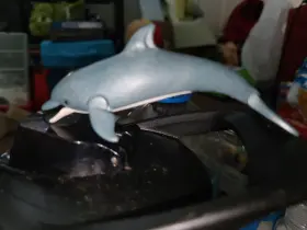 Geobra 008789073631 Vntg Playmobil 5 Inch Bottlenose Dolphin Action Figure - 1994