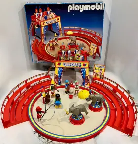 3319 Geobra 3353 Playmobil Circus 3553 And Romani Clown Musicians 3392 Vintage Germany