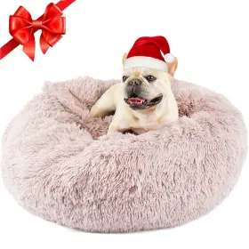 Himax 974424530013 Dog Beds For Medium Dogs Donut With Blanket Attached Calm Inch