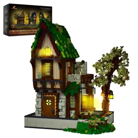 30124 Jmbricklayer Medieval House Building Sets For Adults Tavern Archite