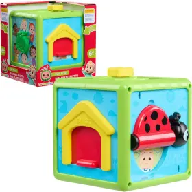 96237 Just Play Cocomelon 6-inch Busy Block Educational And Early Learning