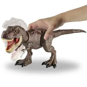 Liberty Imports 817210029031 T-rex Rampaging Tyrannosaurus Rex Dinosaur Attack Action Figure - 21 Inch Jura