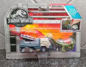 Matchbox 887961585247 New 2018 Jurassic World Dilopho Loader Park Crane