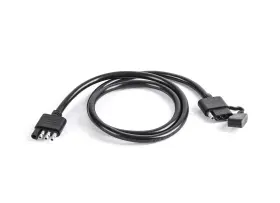 Mitob 605766210931 4 Way Trailer Extension Cable Pin Male To Female Wiring Harness Adapter Wit