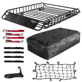 Pingdir 765154800035 Roof Rack Basket 51 Inch X 36 5 Rooftop Cargo Carrier Universa... Fast Ship