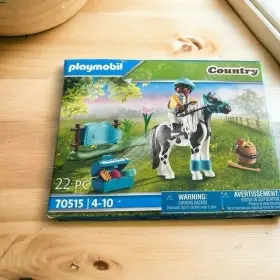 Play Mobil 008789705150 Playmobil New Country Horse And Rider Action Set 22 Pieces Sealed 70515