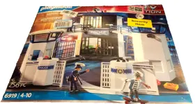 6919 Playmobil 000309017378 City Action Police Command Center With Jail New Open Box