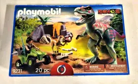9231 Playmobil 000309029050 Dinos T-rex Figure Quad