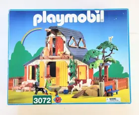 Playmobil 008789030726 3072 Farm 1999 Retired Incomplete With Parts Figure Poster Manual Box