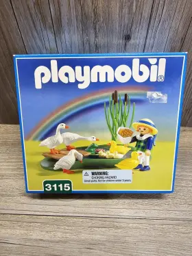 4199 Playmobil 008789031150 3115 Setnr. Pond Birds Use 3825 Fairy Tale Marchen Mansion