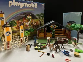 Playmobil 008789031204 Vintage 3120 Horses Ponies Stable Farm Set