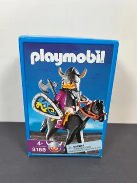 Playmobil 008789031587 Viking Chief Horse Building Set Figure 3158 Sealed New