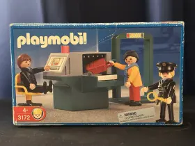 Playmobil 008789031723 3172 Airport Luggage Control Security Check