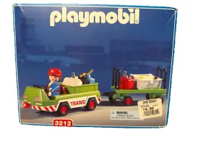 Playmobil 008789032126 Retired Set #3212 Airport Transportation 2001 New In Box Unopened