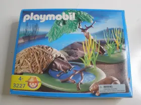 Playmobil 008789032270 Beavers Den Dam # 3227 New
