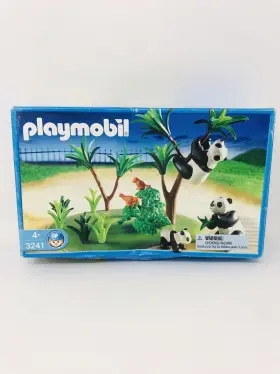 Playmobil 008789032416 Panda Family And Scenery Set 3241 New In Box
