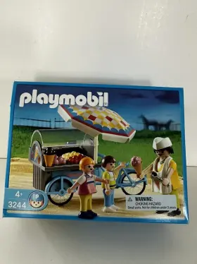 Playmobil 008789032447 3244 Ice Cream Cart. Vintage