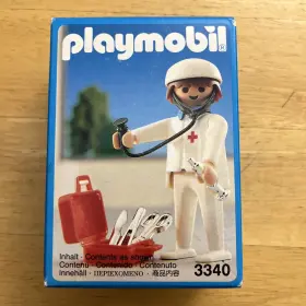 Playmobil 008789033406 Vintage 3340 Paramedic 1991 New Sealed