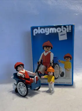 Playmobil 008789033635 Vintage #3363 Father Son Handicap/wheelchair Hospital Set Original Box