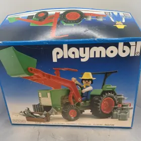 Playmobil 008789035004 Vintage 1986 3500 System Farm Tractor Green Red Germany