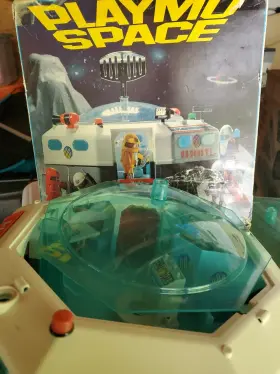 4575 Playmobil 008789035363 1980 Vintage Geobra 3536 Space Station Playmospace And Cpt Galaxy