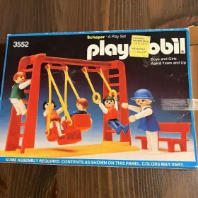 Playmobil 008789035523 3552 Childrens Swing 1992 New Old Stock