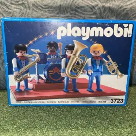 Playmobil 008789037237 Rare Htf 3723 Vintage Romani Circus Band Sealed Box 1991 Please Read