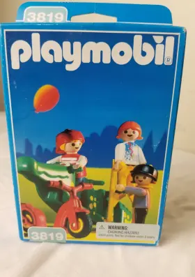 Playmobil 008789038197 City Life 3819 Kids Playing Croc Ride Stilts Scooter From 1995 Nib