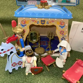 Playmobil 008789038371 Ret 1995 Rare Mint Vintage 3837 Magic Royal Tent Castle Complete Read