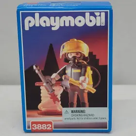 Playmobil 008789038821 New Fire And Rescue 3882 Fireman From 1996