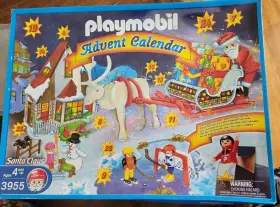 Playmobil 008789039552 2002/2003 Advent Calendar 3955 Christmas Santa Sleigh Deer
