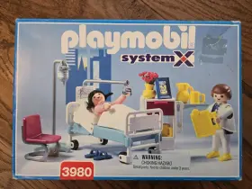 Playmobil 008789039804 New Vintage Hospital 3980 Systemx Clinic Doctor Nurse Sealed