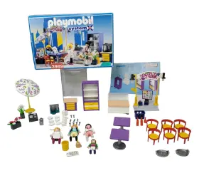 Playmobil 008789039897 City Cafe #3989 In Box With Pamphlet Excellent Condition