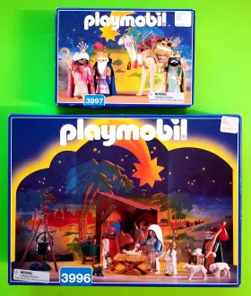 3997 Playmobil 008789039965 Christmas Nativity And 3 Wise Men Sets 3996 With Boxes Manuals