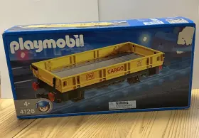 Playmobil 008789041265 Low Side Db Cargo Freight Car #4126 New In Us