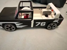 Playmobil 008789043405 4340 Click And Go Pickup Truck Black White